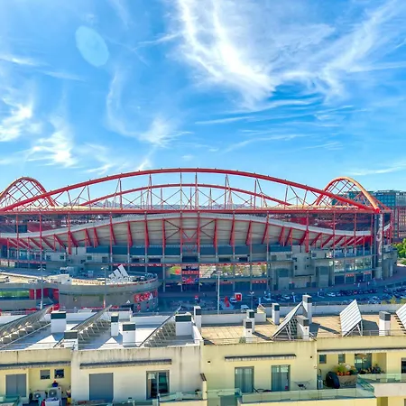 Portucale ! Benfica Lux Garden 아파트 *