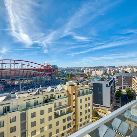 Portucale ! Benfica Lux Garden Apartman *