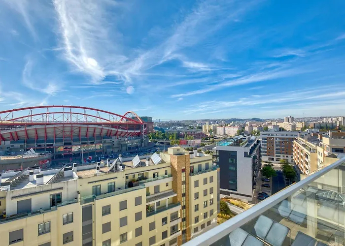 Διαμέρισμα Portucale ! Benfica Lux Garden